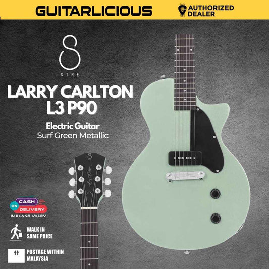 Sire Larry Carlton L3 P90 Electric Guitar -  Surf Green Metallic