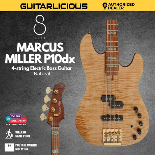 Sire Marcus Miller P10dx 4-String Bass Guitar - Natural