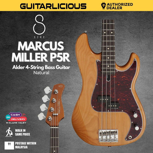 Sire Marcus Miller P5R Alder 4-String Bass Guitar - Natural
