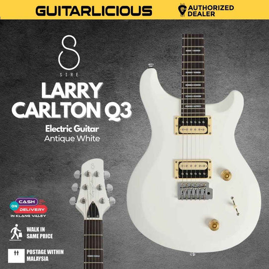 Sire Larry Carlton Q3 Electric Guitar - Antique White