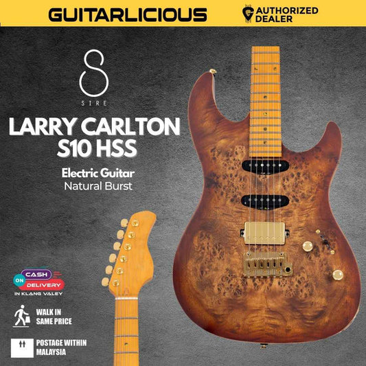 Sire Larry Carlton S10 HSS Electric Guitar - Natural Burst