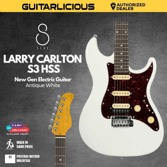 Sire Larry Carlton S3 HSS New Gen Electric Guitar - Antique White