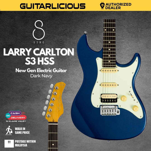 Sire Larry Carlton S3 HSS New Gen Electric Guitar - Dark Navy