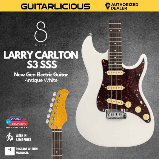 Sire Larry Carlton S3 SSS New Gen Electric Guitar -  Antique White