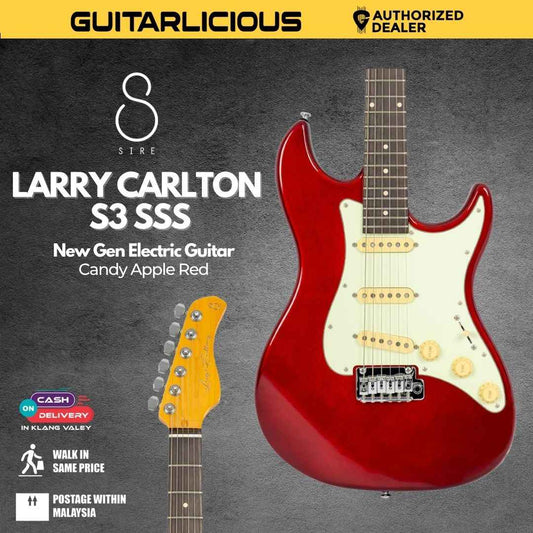 Sire Larry Carlton S3 SSS New Gen Electric Guitar - Candy Apple Red