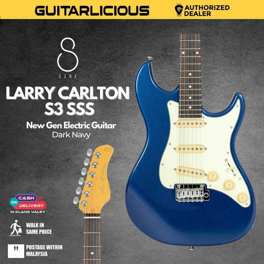 Sire Larry Carlton S3 SSS New Gen Electric Guitar - Dark Navy