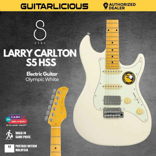 Sire Larry Carlton S5 HSS Electric Guitar -  Olympic White