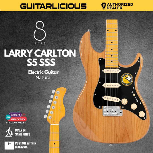 Sire Larry Carlton S5 SSS Electric Guitar - Natural