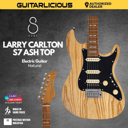 Sire Larry Carlton S7 Ash Top Electric Guitar - Natural