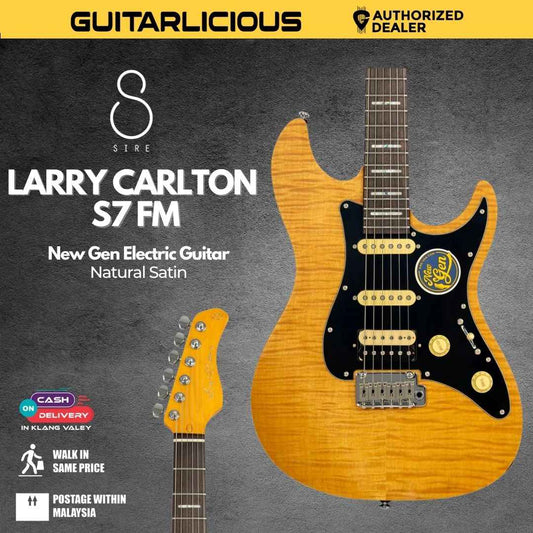 Sire Larry Carlton S7 FM New Gen Electric Guitar - Natural Satin