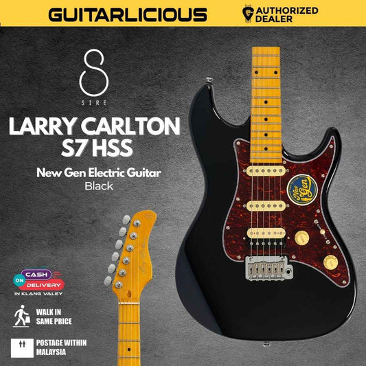 Sire Larry Carlton S7 HSS New Gen Electric Guitar - Black