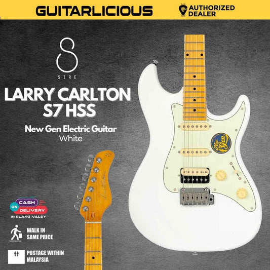 Sire Larry Carlton S7 HSS New Gen Electric Guitar -  White