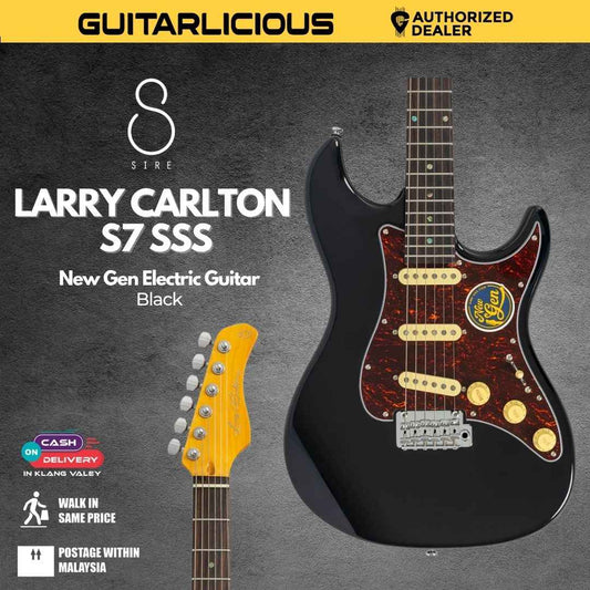 Sire Larry Carlton S7 SSS New Gen Electric Guitar - Black