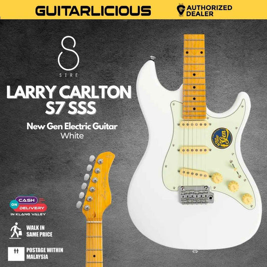 Sire Larry Carlton S7 SSS New Gen Electric Guitar - White