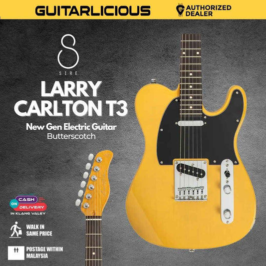Sire Larry Carlton T3 New Gen Electric Guitar - Butterscotch