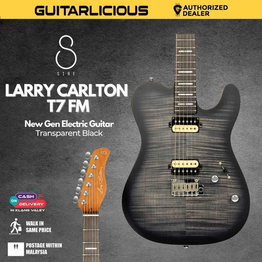 Sire Larry Carlton T7 FM New Gen Electric Guitar - Transparent Black