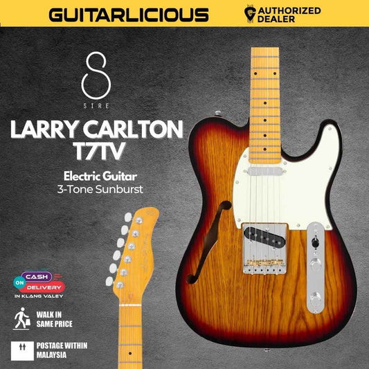 Sire Larry Carlton T7TV Electric Guitar - 3-Tone Sunburst