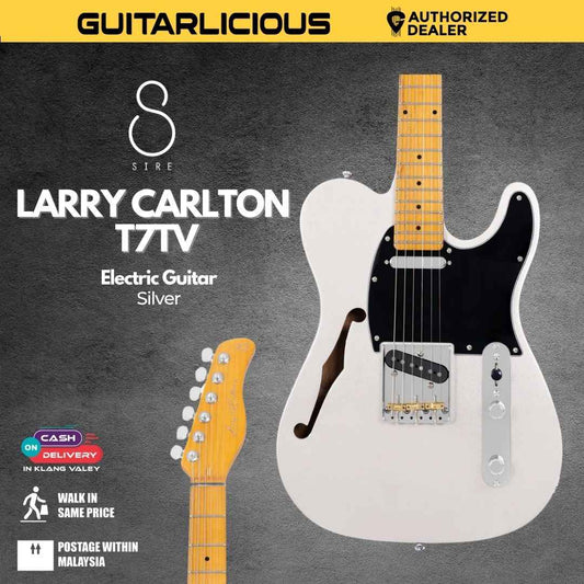 Sire Larry Carlton T7TV Electric Guitar - Silver