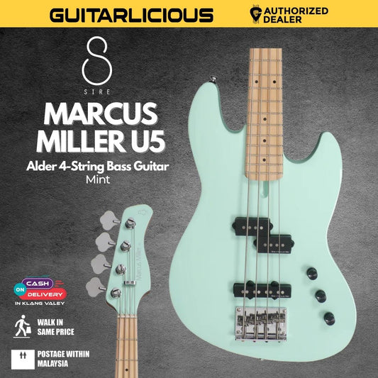 Sire Marcus Miller U5 Alder 4-String Bass Guitar - Mint