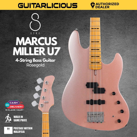 Sire Marcus Miller U7 4-String Bass Guitar - Rosegold