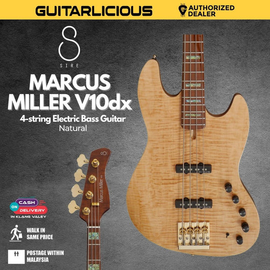 Sire Marcus Miller V10dx 4-String Bass Guitar - Natural