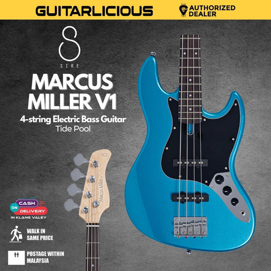 Sire Marcus Miller V1 4-string Electric Bass Guitar - Tide Pool