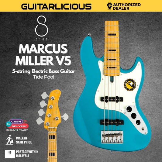 Sire Marcus Miller V5 5-String Bass Guitar - Tide Pool