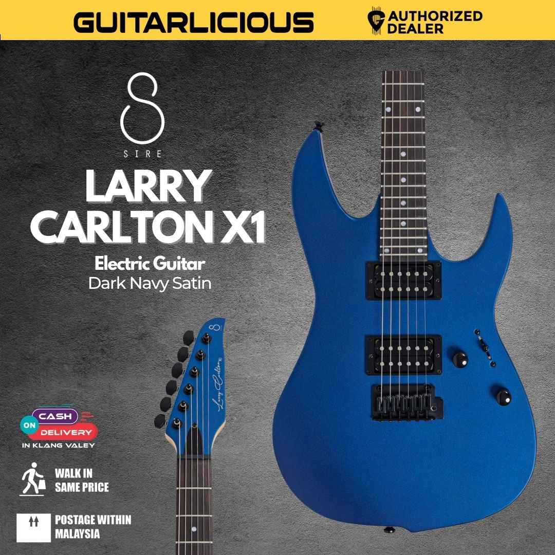 Sire Larry Carlton X1 Electric Guitar - Dark Navy Satin