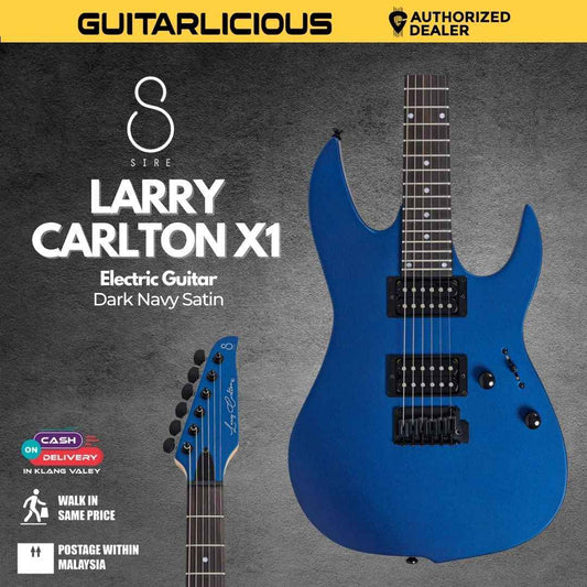 Sire Larry Carlton X1 Electric Guitar - Dark Navy Satin