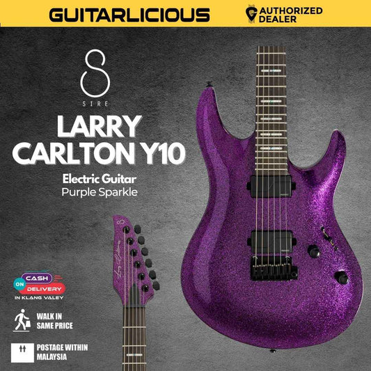 Sire Larry Carlton Y10 Electric Guitar -  Purple Sparkle