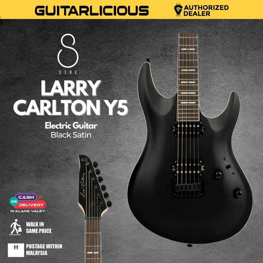 Sire Larry Carlton Y5 Electric Guitar - Black Satin