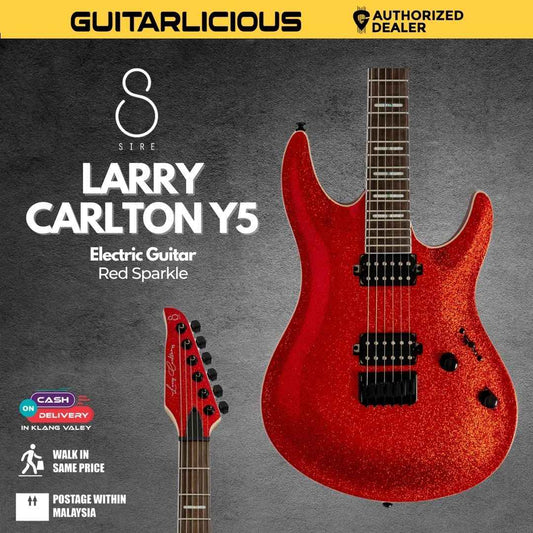 Sire Larry Carlton Y5 Electric Guitar - Red Sparkle