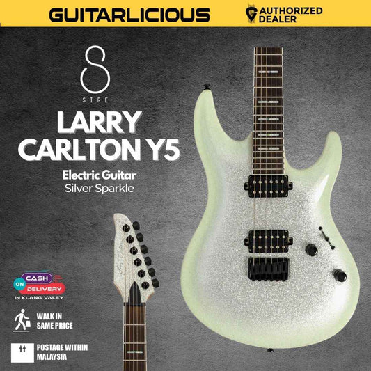 Sire Larry Carlton Y5 Electric Guitar - Silver Sparkle