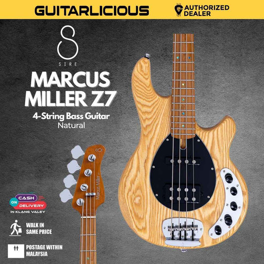 Sire Marcus Miller Z7 4-String Bass Guitar - Natural