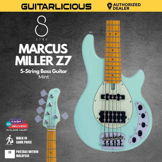 Sire Marcus Miller Z7 5-String Bass Guitar - Mint