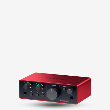 Focusrite Scarlett Solo Studio Pack (4th Generation) USB Audio Interface