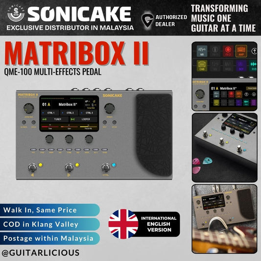 Sonicake QME-100 Matribox II Multi-effects Processor Pedal
