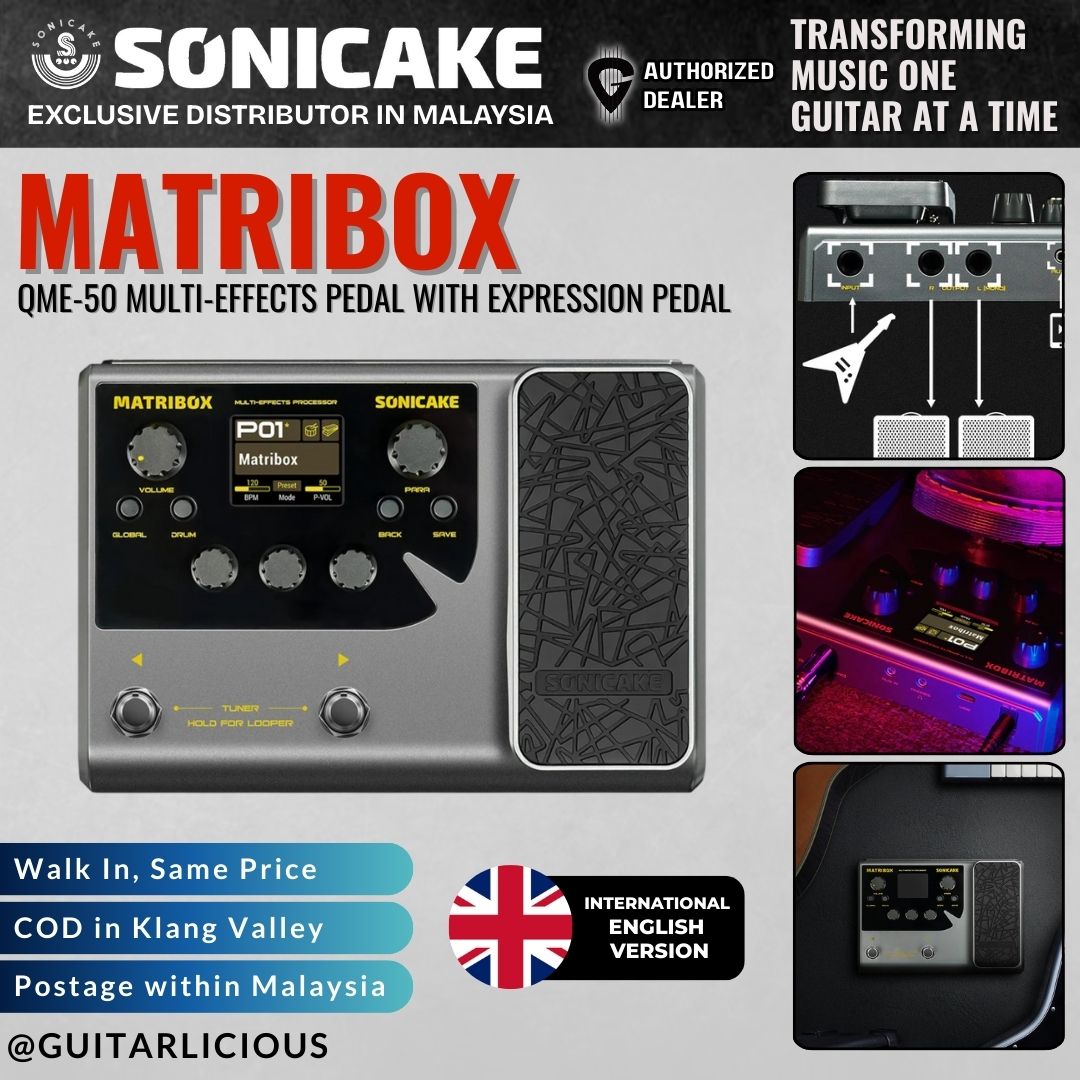 Sonicake QME-50 Matribox Multi-effects Processor With Expression