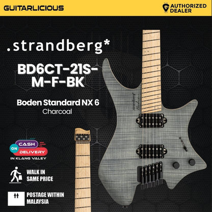 Strandberg Boden Standard NX 6 Charcoal Electric guitar