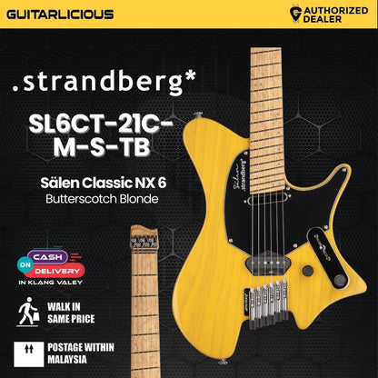 Strandberg Sälen Classic NX 6 Butterscotch Blonde Electric Guitar