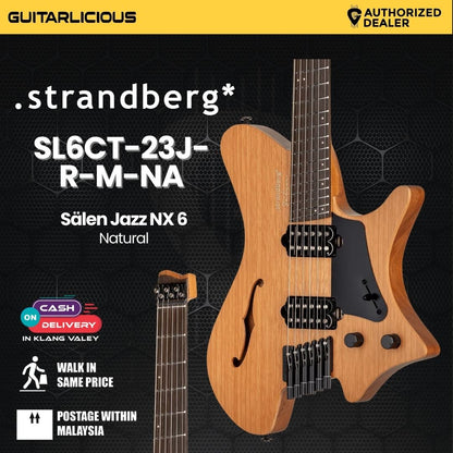 Strandberg Sälen Jazz NX 6 Natural Electric Guitar