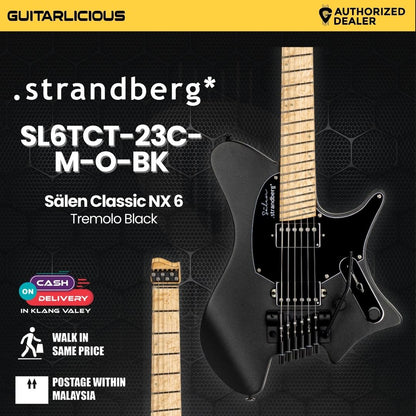 Strandberg Sälen Classic NX 6 Tremolo Black Electric Guitar