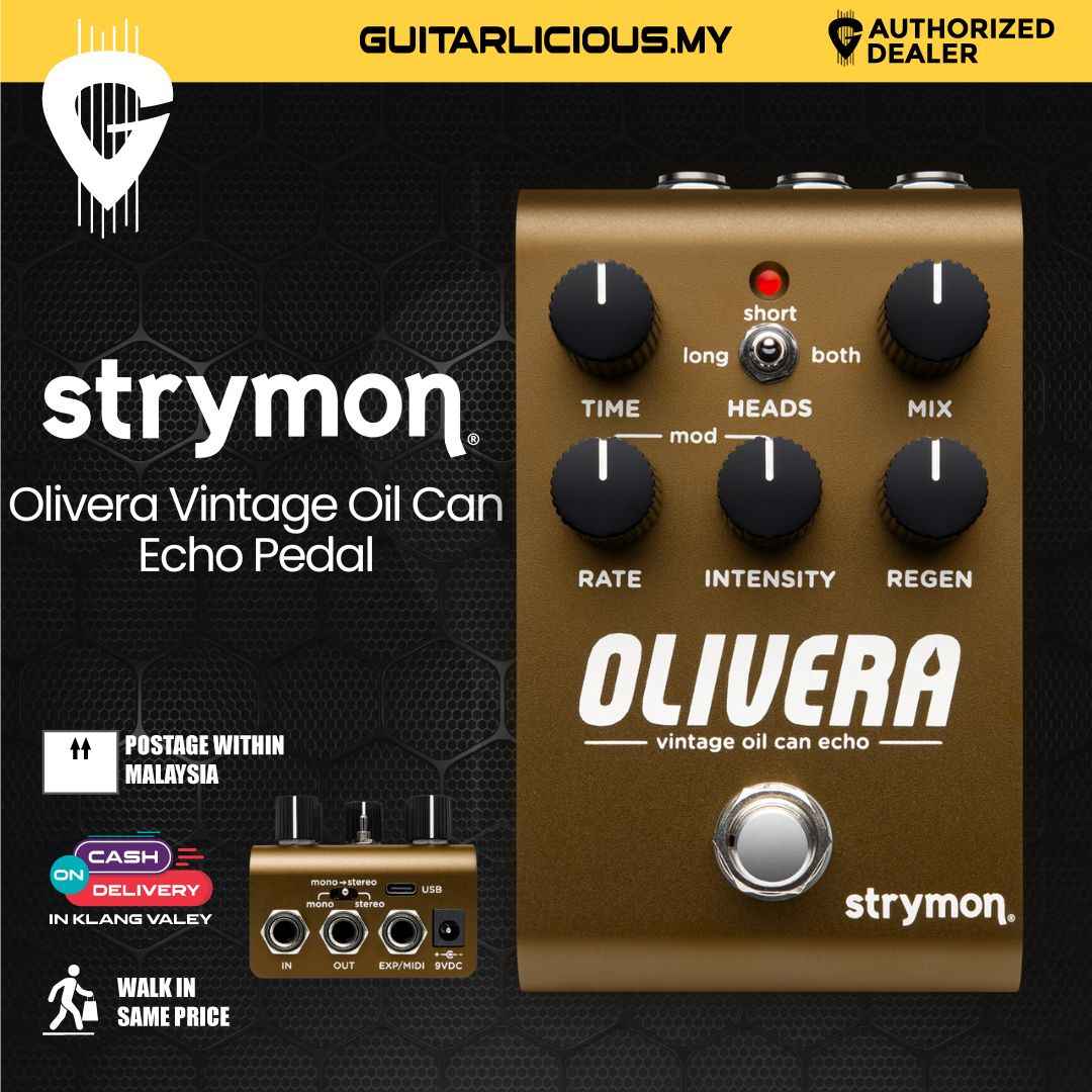 Strymon Olivera Vintage Oil Can Echo Pedal
