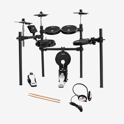 Sudoku Home Practice HP8 Gen 3 Mesh Black Electronic Drum Set With Accessories ( HP 8 / HP-8 / Mesh )