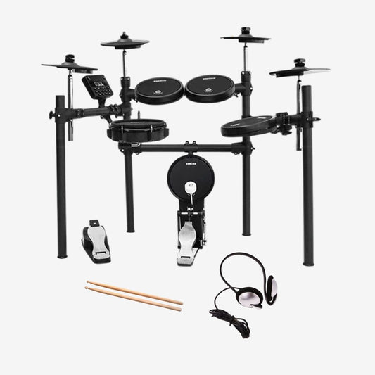 Sudoku Home Practice HP9 Gen3 Mesh Black Electronic Drum Set with Accessories ( HP 9 Mesh / HP-9-Mesh )