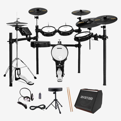 Sudoku Lucas 10SH Gen3 Series Full Mesh Electronic Drum Set With Accessories ( LUCAS10S / Lucas-10S )