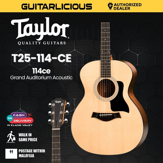 Taylor 114ce Grand Auditorium Acoustic Guitar w/ Bag