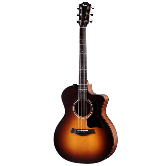 Taylor 114ce-SB Sapele/Spruce Grand Auditorium Acoustic Guitar w/Bag, Sunburst Top (PRE-ORDER)