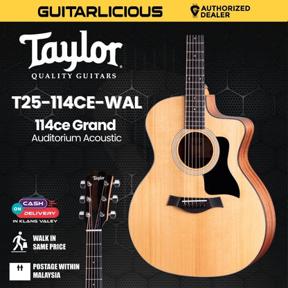 Taylor 114ce Grand Auditorium Acoustic Guitar With Bag