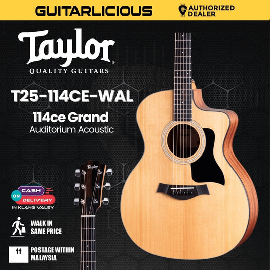 Taylor 114ce Grand Auditorium Acoustic Guitar With Bag